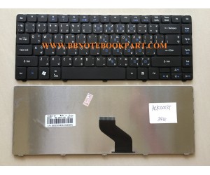 Acer Keyboard คีย์บอร์ด Aspire 3410 3810 4750 4810 /  Emachines D440  D442    ภาษาไทย/อังกฤษ